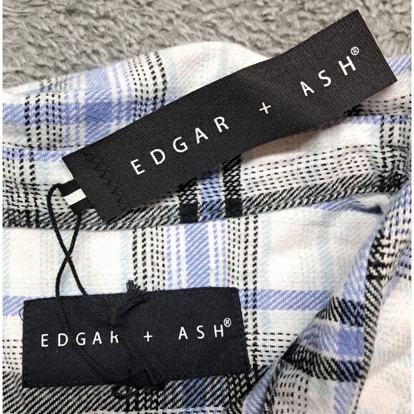 New Edgar & Ash Shirt Mens Sz Medium Dress Button Up Down Long Sleeve Casual Top - Picture 6 of 11